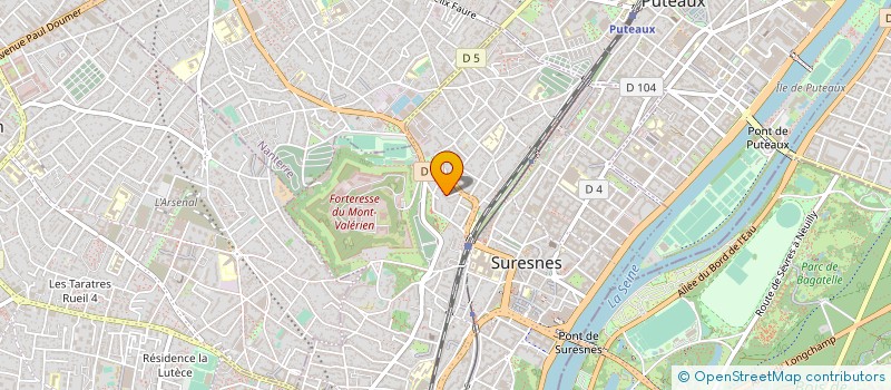 localisation de l'entreprise R N ELECTRONIQUE à SURESNES