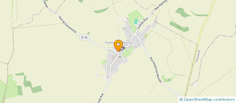 localisation de l'entreprise R N P  FONTAINE-NOTRE-DAME