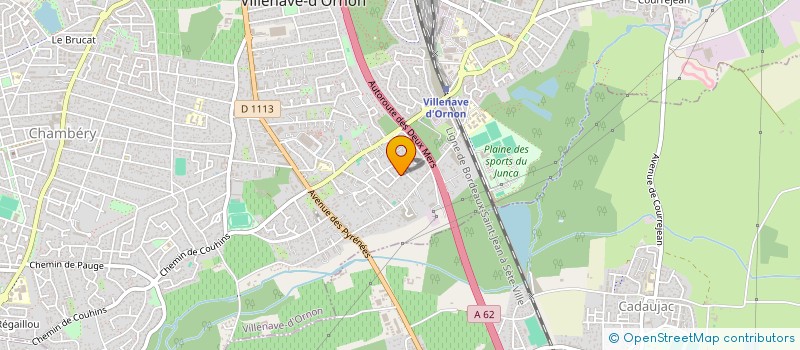 localisation de l'entreprise R.N.T.S RENOVATION ET TRAVAUX SPECIAUX à VILLENAVE-D'ORNON