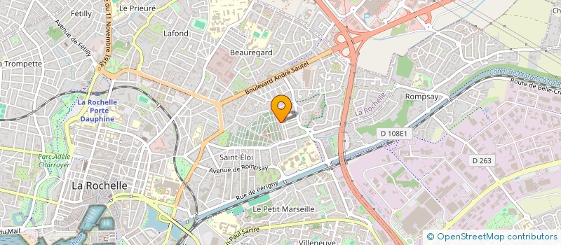 localisation de l'entreprise R NATION DANSE  LA ROCHELLE