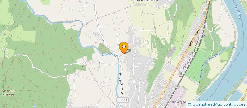 localisation de l'entreprise R-NAVY  CHARMES-SUR-RHONE