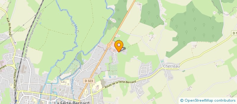 localisation de l'entreprise R.NEGOCE  AVEZE