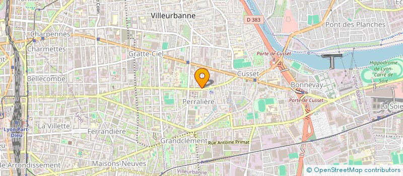 localisation de l'entreprise R NEWS  VILLEURBANNE