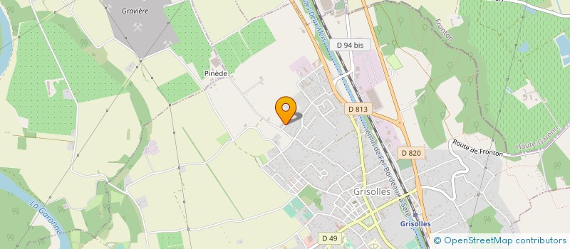 localisation de l'entreprise R'NUMERIK.NET  GRISOLLES