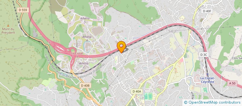 localisation de l'entreprise R.NY  LA CIOTAT