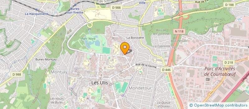 localisation de l'entreprise R&O à LES ULIS