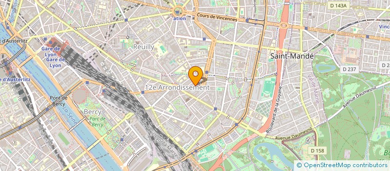 localisation de l'entreprise R O M CONSULTING  PARIS