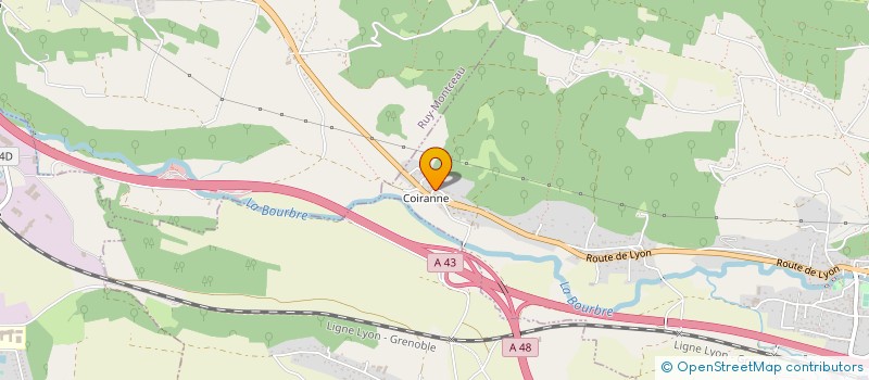 localisation de l'entreprise R.O PLOMBERIE  CESSIEU