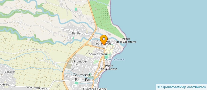 localisation de l'entreprise R.O.S.E.L.I.N.E: RE-CONNECTER, ORIENTER, STIMULER ECHANGER. LIER, INITIER,ET NEGOCIER L'EXPANSION à CAPESTERRE-BELLE-EAU