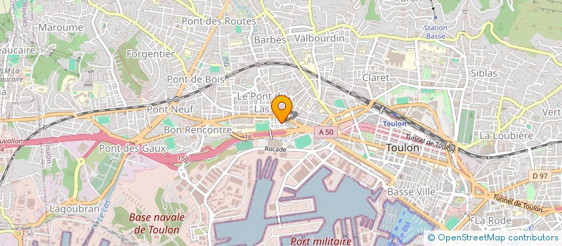 localisation de l'entreprise R-OCCITANIE ( R-O)  TOULON