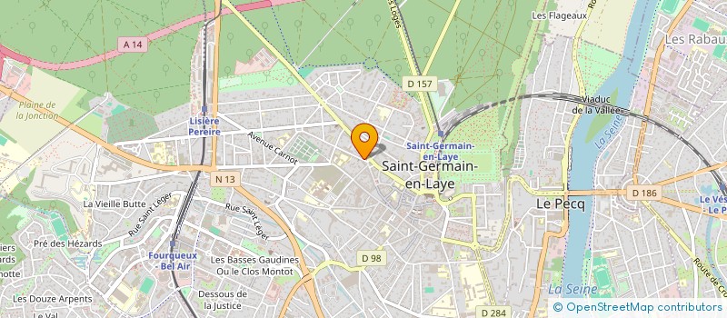 localisation de l'entreprise R'OCEAN  SAINT-GERMAIN-EN-LAYE