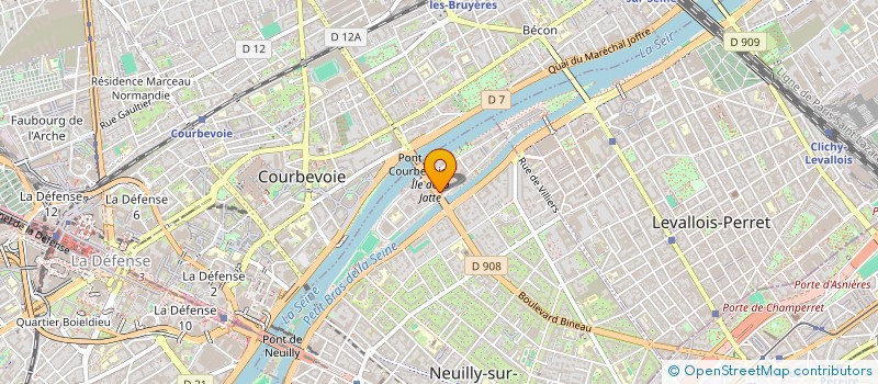 localisation de l'entreprise R-ONE à NEUILLY-SUR-SEINE