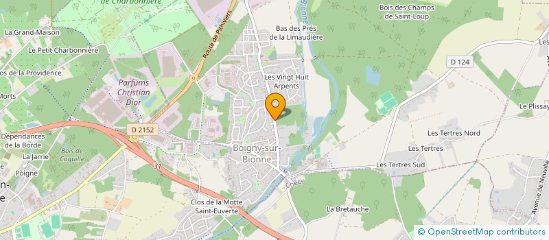 localisation de l'entreprise R P à BOIGNY-SUR-BIONNE
