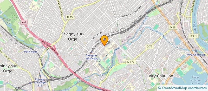 localisation de l'entreprise R & P  PARIS