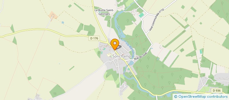 localisation de l'entreprise R.P.A  SONCHAMP