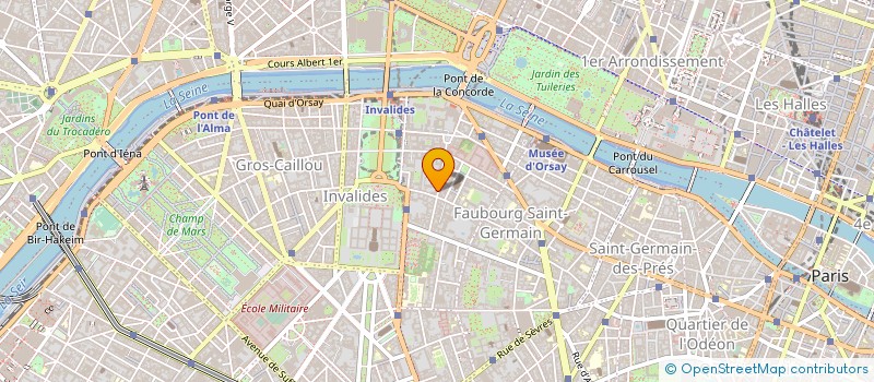 localisation de l'entreprise R.P. BOULANGERIE  PARIS