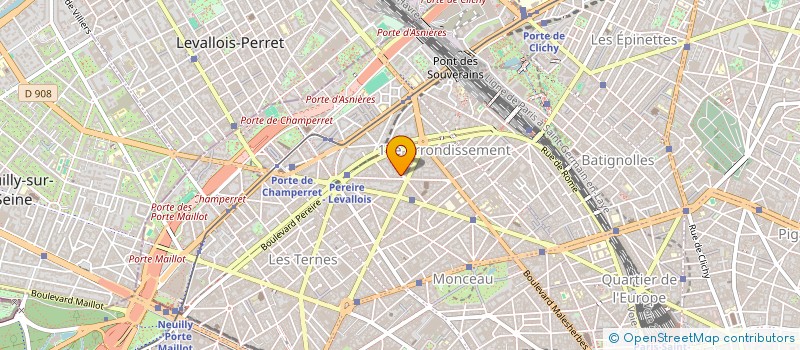 localisation de l'entreprise R P E  PARIS