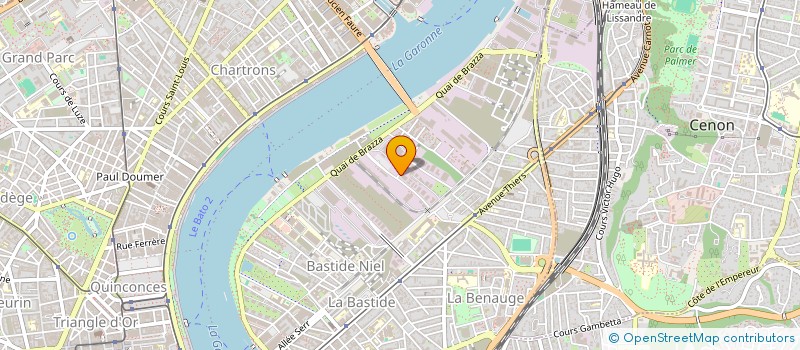 localisation de l'entreprise R.P.G REPARER POUR GAGNER  BORDEAUX