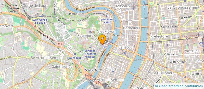 localisation de l'entreprise R P I  LYON