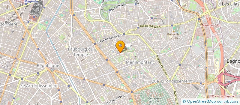 localisation de l'entreprise R.P.I.M.  PARIS