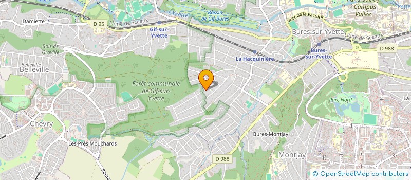 localisation de l'entreprise R&P IMMOBILIER à BURES SUR YVETTE