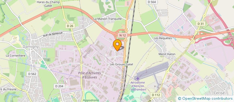 localisation de l'entreprise R.P.M.S. à VALFRAMBERT