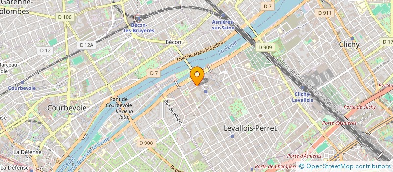 localisation de l'entreprise R.P.P.C. SERVICES à LEVALLOIS-PERRET