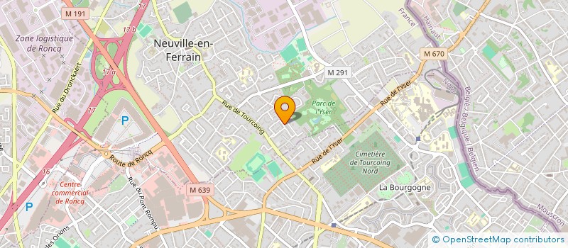 localisation de l'entreprise R P S LES MOUVAUX à NEUVILLE-EN-FERRAIN