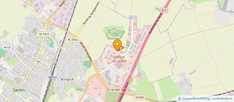 localisation de l'entreprise R P SARL à SECLIN