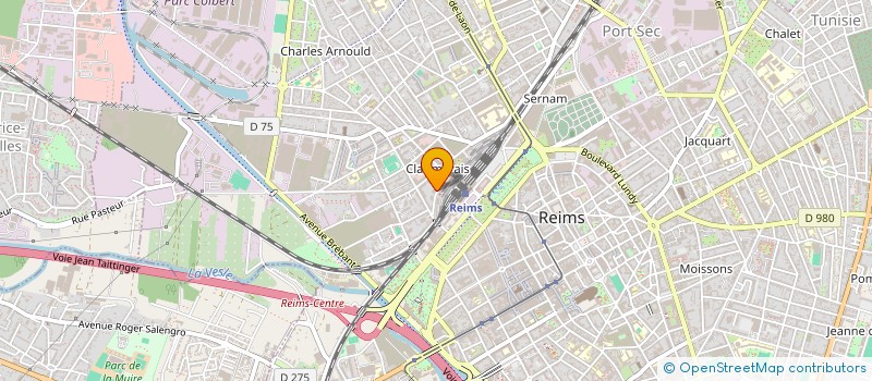 localisation de l'entreprise R-PAD  REIMS