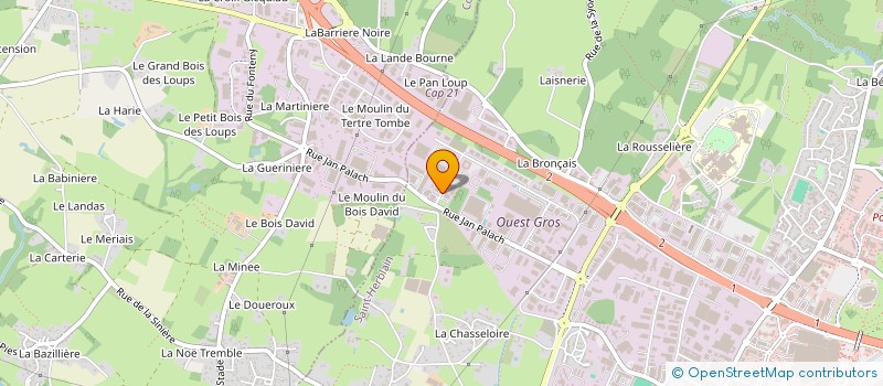 localisation de l'entreprise R PARTICIPATIONS  SAINT-HERBLAIN