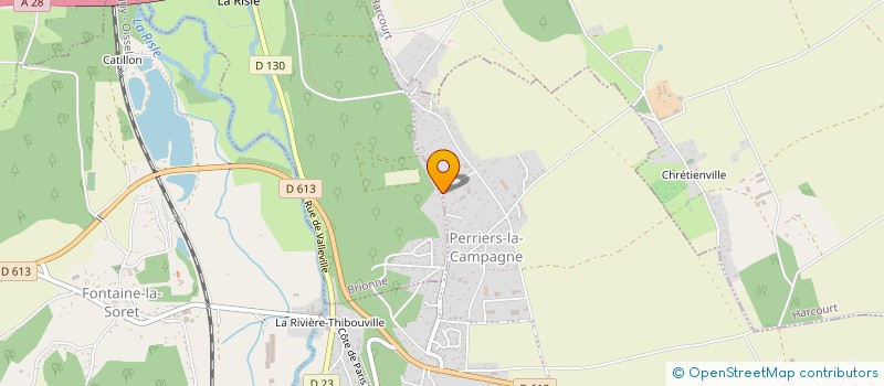 localisation de l'entreprise R'PLOMBERIE  FOUQUEVILLE