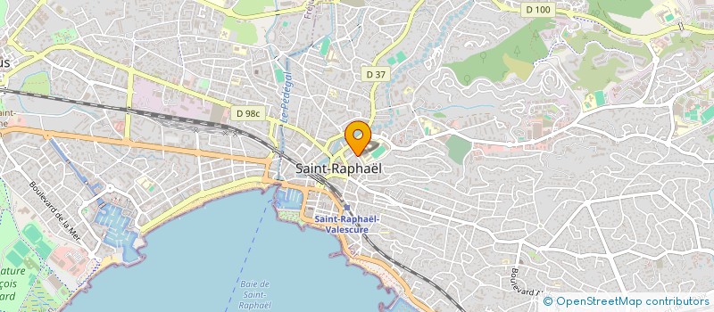 localisation de l'entreprise R.PLOMBERIE  SAINT-RAPHAEL