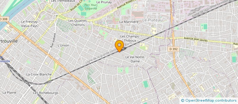 localisation de l'entreprise R'PROGRESS CAPITAL  SARTROUVILLE