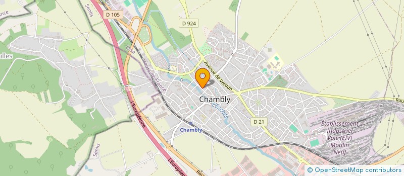 localisation de l'entreprise R-PROJECT à CHAMBLY
