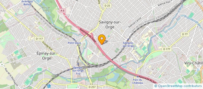 localisation de l'entreprise R'PROMO REALISATIONS PROMOTIONNELLES à SAVIGNY-SUR-ORGE