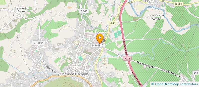 localisation de l'entreprise R & R à CLERMONT-L'HERAULT