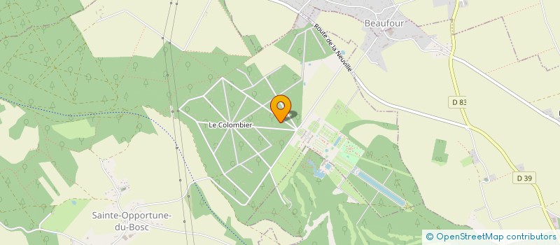 localisation de l'entreprise R&R  SAINTE-OPPORTUNE-DU-BOSC