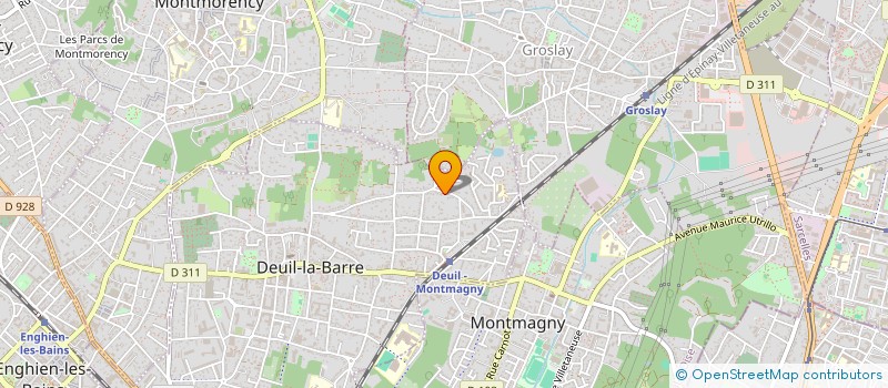 localisation de l'entreprise R&R ASSOCIES  DEUIL-LA-BARRE