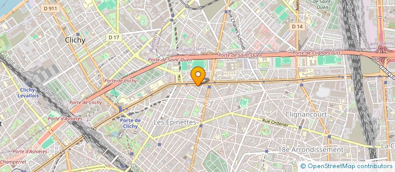 localisation de l'entreprise R.R.C.E.  PARIS