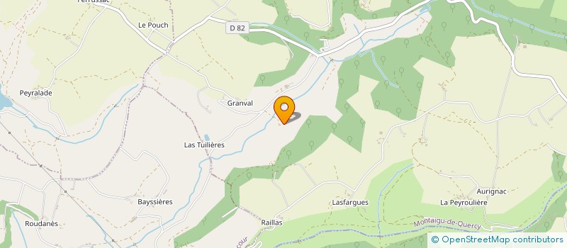 localisation de l'entreprise R&R IMMOBILIER  MONTAIGU-DE-QUERCY