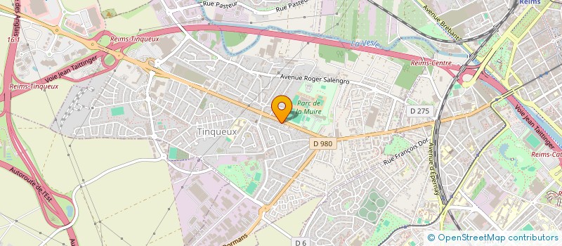 localisation de l'entreprise R&R INVEST  TINQUEUX