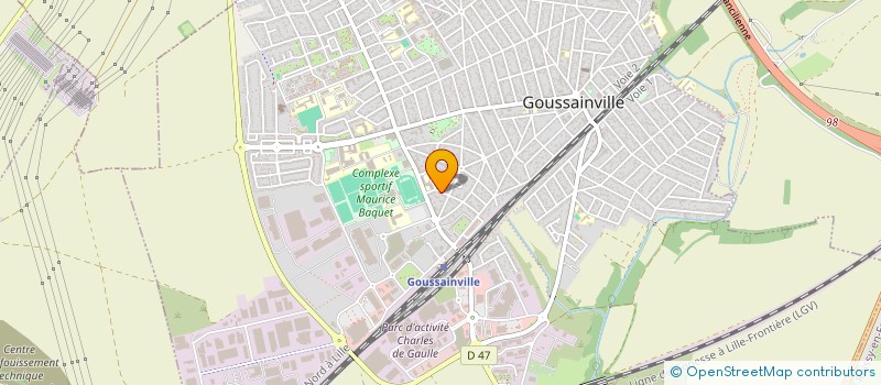 localisation de l'entreprise R&R LIVING SERVICES à GOUSSAINVILLE
