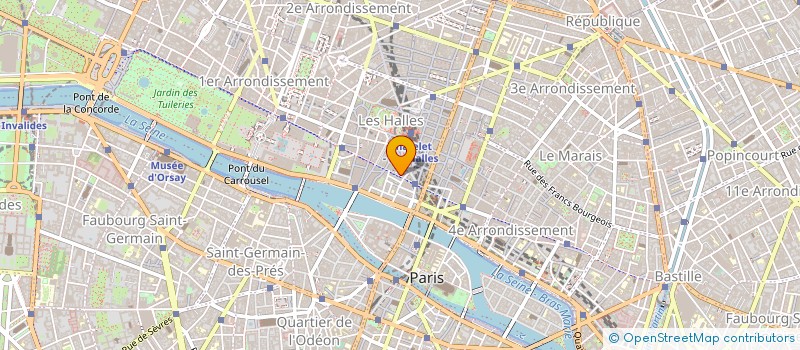 localisation de l'entreprise R.R.R à PARIS