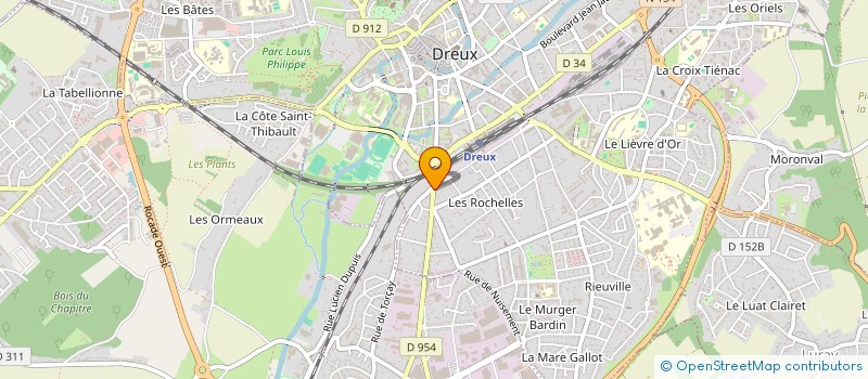 localisation de l'entreprise R'RENOV à DREUX