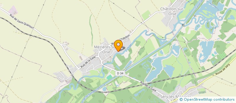 localisation de l'entreprise R RENOV  MEZIERES-SUR-OISE