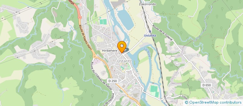 localisation de l'entreprise R & S  USTARITZ