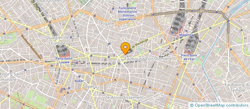 localisation de l'entreprise R.S. à PARIS