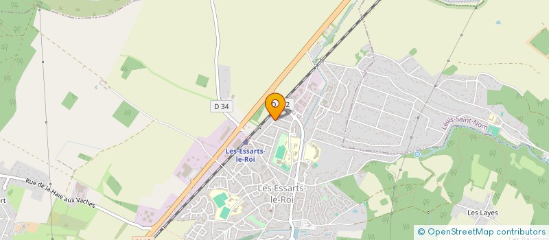 localisation de l'entreprise R&S  LES ESSARTS-LE-ROI