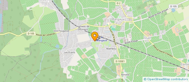 localisation de l'entreprise R.S BATIMENTS  MARGAUX-CANTENAC